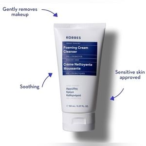 Korres Foaming Cream Cleaner 5.07oz. Just $5.00